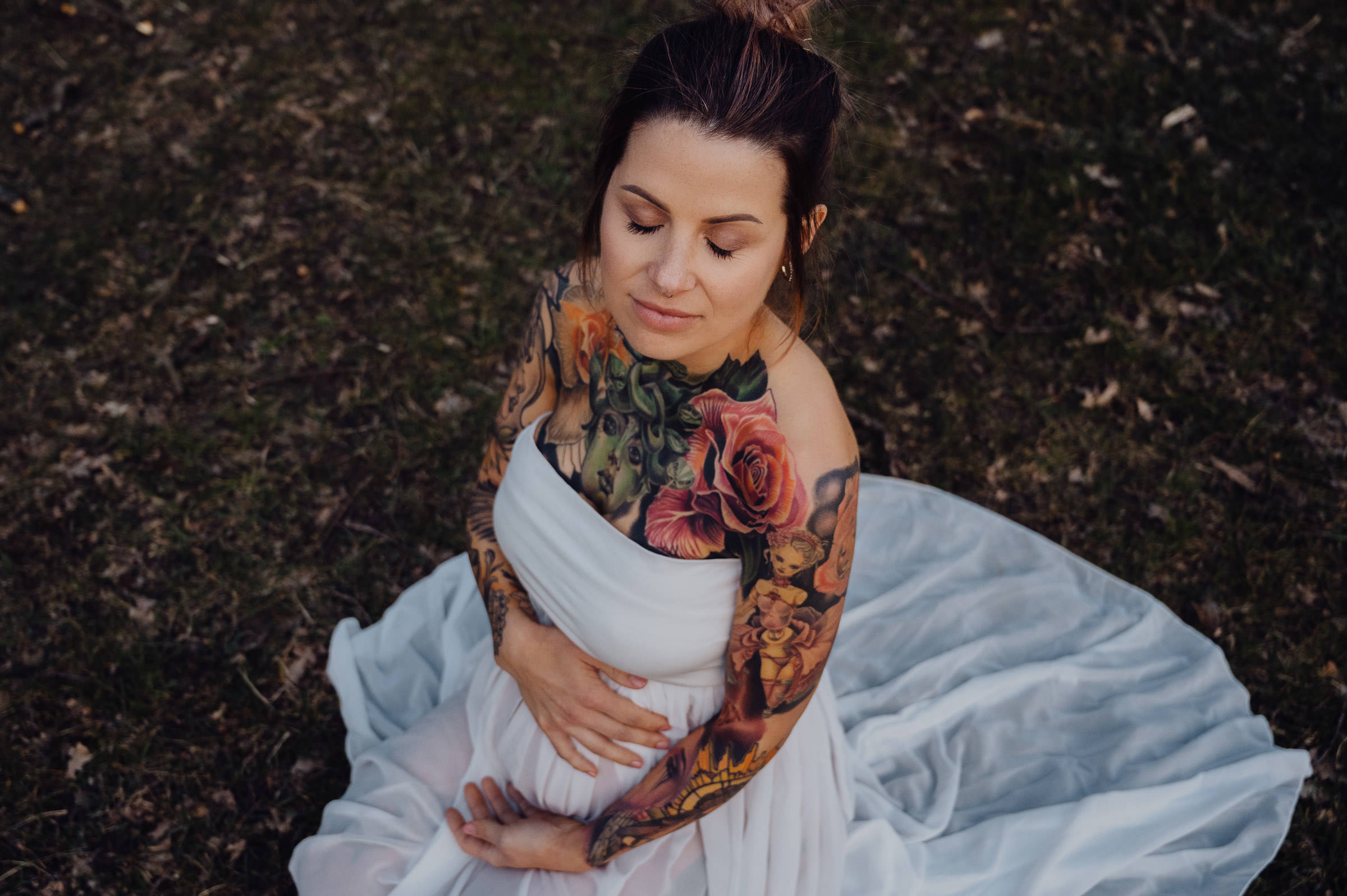 Sinnliches Babybauchshooting in Großröhrsdorf